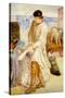 Found-Dante Gabriel Rossetti-Stretched Canvas