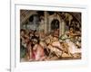 Foundation of Alexandria, Scene from Stories of Alexander III, 1407-1408-Spinello Aretino-Framed Giclee Print
