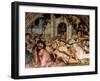 Foundation of Alexandria, Scene from Stories of Alexander III, 1407-1408-Spinello Aretino-Framed Giclee Print