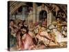 Foundation of Alexandria, Scene from Stories of Alexander III, 1407-1408-Spinello Aretino-Stretched Canvas