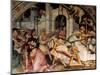 Foundation of Alexandria, Scene from Stories of Alexander III, 1407-1408-Spinello Aretino-Mounted Giclee Print