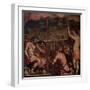 Foundation of Florentia, a Roman Settlement, 1563-1565-Giorgio Vasari-Framed Giclee Print