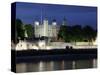 Founded in 1066, the White Tower Was Built by William the Conqueror in 1078-David Bank-Stretched Canvas