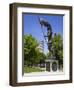 Founder of Franklinton Statue in Genoa Park, Columbus, Ohio, United States of America, North Americ-Richard Cummins-Framed Photographic Print