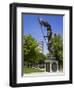 Founder of Franklinton Statue in Genoa Park, Columbus, Ohio, United States of America, North Americ-Richard Cummins-Framed Photographic Print