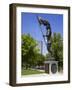Founder of Franklinton Statue in Genoa Park, Columbus, Ohio, United States of America, North Americ-Richard Cummins-Framed Photographic Print