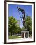 Founder of Franklinton Statue in Genoa Park, Columbus, Ohio, United States of America, North Americ-Richard Cummins-Framed Photographic Print