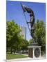 Founder of Franklinton Statue in Genoa Park, Columbus, Ohio, United States of America, North Americ-Richard Cummins-Mounted Photographic Print