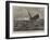 Foundering of the Union Company's Mail Steam-Ship American, the Boats Leaving the Ship-null-Framed Giclee Print