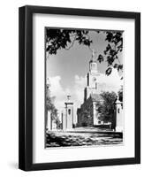 Founders Library at Howard University-null-Framed Premium Photographic Print