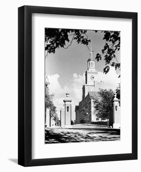 Founders Library at Howard University-null-Framed Premium Photographic Print