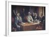 Founders of Fiat-Lorenzo Delleani-Framed Giclee Print