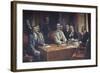 Founders of Fiat-Lorenzo Delleani-Framed Giclee Print