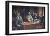 Founders of Fiat-Lorenzo Delleani-Framed Giclee Print