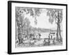 Founding of Australia-null-Framed Giclee Print