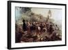 Founding of the Colony of Maryland-Emanuel Gottlieb Leutze-Framed Giclee Print