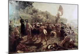 Founding of the Colony of Maryland-Emanuel Gottlieb Leutze-Mounted Giclee Print