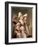 Foundling Girls at Prayer in the Chapel, C.1877-Sophie Anderson-Framed Giclee Print