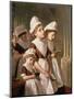 Foundling Girls at Prayer in the Chapel, C.1877-Sophie Anderson-Mounted Giclee Print