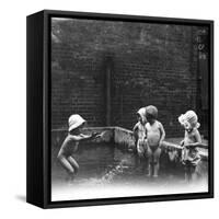 Foundling Toddlers-null-Framed Stretched Canvas