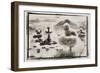 Fountain and Birds,Guatemala-Theo Westenberger-Framed Photographic Print