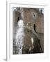 Fountain and Cathedral, Monreale, Palermo, Sicily, Italy, Europe-Martin Child-Framed Photographic Print