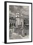 Fountain and Mission, Santa Barbara, California, from 'The Century Illustrated Monthly Magazine',…-Henry Sandham-Framed Giclee Print