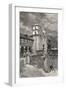 Fountain and Mission, Santa Barbara, California, from 'The Century Illustrated Monthly Magazine',…-Henry Sandham-Framed Giclee Print