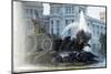 Fountain and Plaza De Cibeles Palace (Palacio De Comunicaciones), Plaza De Cibeles, Madrid-Charles Bowman-Mounted Photographic Print