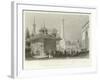 Fountain and Square of St Sophia, Constantinople-William Henry Bartlett-Framed Giclee Print