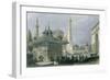 Fountain and Square of St. Sophia Istanbul-William Henry Bartlett-Framed Giclee Print