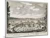 Fountain and Water Jets in a Dutch Formal Garden-Pieter Schenk-Mounted Giclee Print