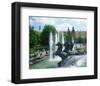 Fountain at Alexander Garden, Moscow, Russia-null-Framed Premium Giclee Print