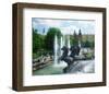 Fountain at Alexander Garden, Moscow, Russia-null-Framed Art Print