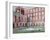 Fountain at Hampton Court Palace-null-Framed Giclee Print