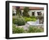 Fountain at Mission San Carlos Borromeo, Carmel-By-The-Sea, Monterey County, California, United Sta-Richard Cummins-Framed Photographic Print