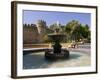 Fountain at the Gated City Wall, UNESCO World Heritage Site, Baku, Azerbaijan, Central Asia, Asia-Michael Runkel-Framed Photographic Print