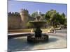 Fountain at the Gated City Wall, UNESCO World Heritage Site, Baku, Azerbaijan, Central Asia, Asia-Michael Runkel-Mounted Photographic Print