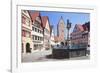 Fountain at the Marketplace with Wornitz Turm Tower-Marcus-Framed Photographic Print