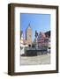 Fountain at the Marketplace with Wornitz Turm Tower-Marcus-Framed Photographic Print