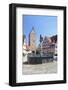 Fountain at the Marketplace with Wornitz Turm Tower-Marcus-Framed Photographic Print