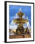 Fountain at The Place de la Concorde-Rudy Sulgan-Framed Photographic Print