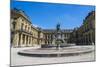 Fountain before the Wurzburg Residencewurzburg, Franconia, Bavaria, Germany, Europe-Michael Runkel-Mounted Photographic Print