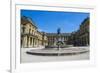 Fountain before the Wurzburg Residencewurzburg, Franconia, Bavaria, Germany, Europe-Michael Runkel-Framed Photographic Print