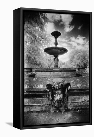 Fountain Below the Ruinenberg, Potsdam, Germany-Simon Marsden-Framed Stretched Canvas