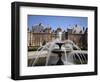 Fountain, Chateau, EU, Normandy, France-Alex Bartel-Framed Photographic Print