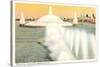 Fountain, Chicago World's Fair-null-Stretched Canvas