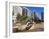 Fountain, City Hall Plaza, Orlando, Florida, United States of America, North America-Richard Cummins-Framed Photographic Print