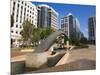 Fountain, City Hall Plaza, Orlando, Florida, United States of America, North America-Richard Cummins-Mounted Photographic Print