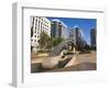 Fountain, City Hall Plaza, Orlando, Florida, United States of America, North America-Richard Cummins-Framed Photographic Print